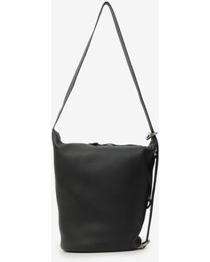 Loewe Loop Bucket Medium Bag - White