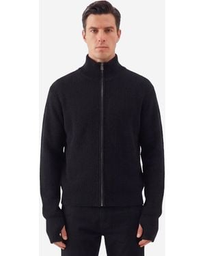Lemaire Zip Cardigan - Blue
