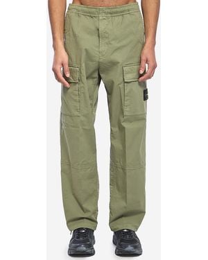 Stone Island Loose Trousers - Green