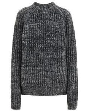 Plan C Melange Pullover - Grey