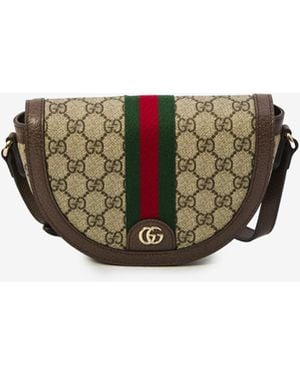 Gucci Ophidia Shoulder Bag Small - Natural