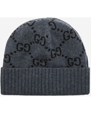 Gucci Gg Beanie - Blue