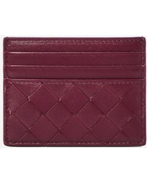 Bottega Veneta Portacarte Intrecciato - Viola