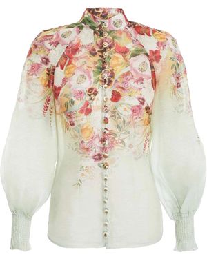 Zimmermann Wonderland Blouse - White