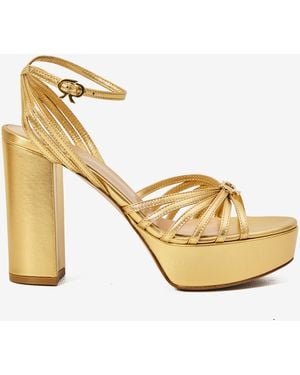 Gianvito Rossi Rita Sandals - Metallic