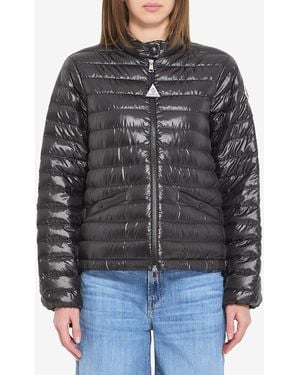 Moncler Short Azalee Down Jacket - Black