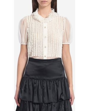 Valentino Garavani Chiffon Blouse - White