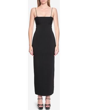 Alexander Wang Midi Dress With Cami Band - Black