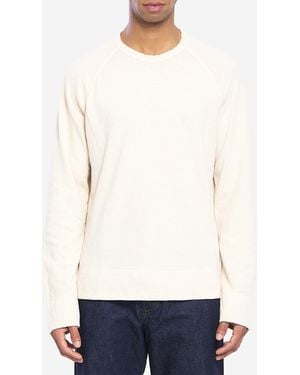 James Perse Felpa Girocollo - Bianco