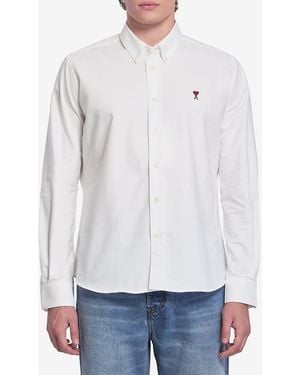 Ami Paris Ami De Coeur Shirt - White