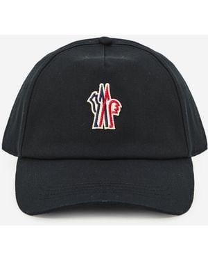 Moncler Baseball Cap With Logo - Black