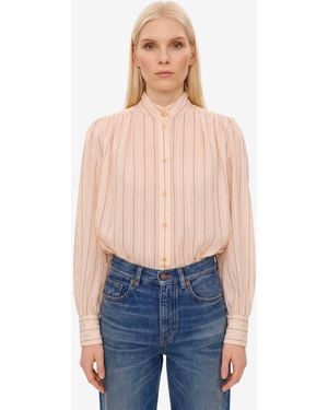Chloé Gathered Blouse - Blue