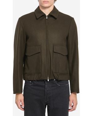 Barena Magan Caramal Outerwear - Green