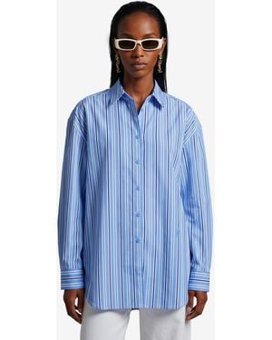 Frankie Shop Oana Shirt - Blue