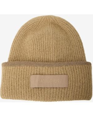 Jacquemus Berretto Gros Grain - Neutro