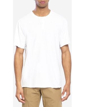 James Perse Slub Jersey Tshirt - White