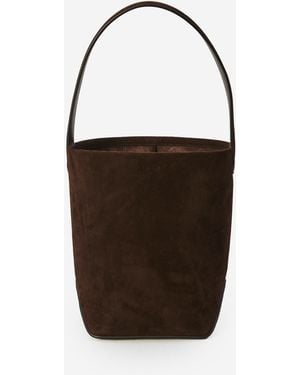 The Row Small Ns Park Tote Edge Bag - White