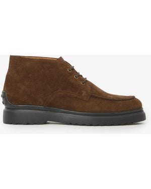 Tod's Laceup Boots - Brown