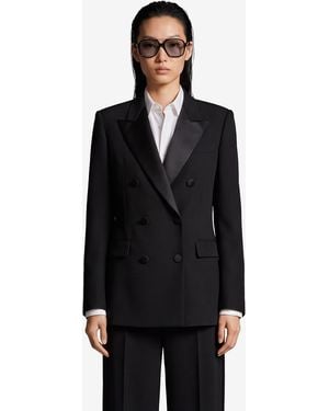 SUTTON NEW YORK Tuxedo Jacket - Black