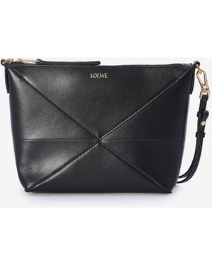 Loewe Puzzle Fold Pouch - Gray