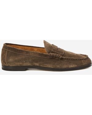 Common Projects Soft Suede Loafers - Brown
