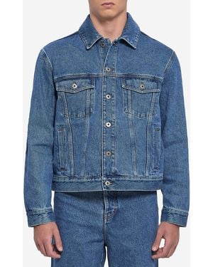 Loewe Anagram Denim Jacket - Blue