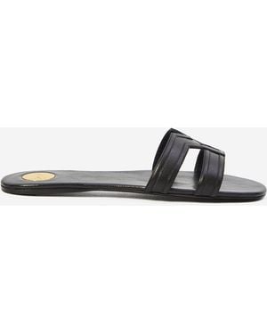 Saint Laurent Mabrouka Sandals - White