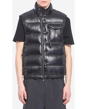 Moncler Uychi Packable Padded Vest - Grey