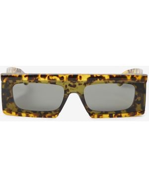 Alaïa Mask Sunglasses - Natural