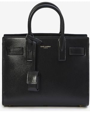 Saint Laurent Nano Sac De Jour Bag - Black