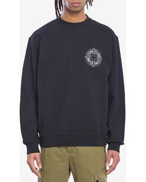 Stone Island Crew Neck Jumper - Blue