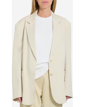 Frankie Shop Bruna Soft Blazer - Natural
