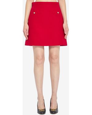 Valentino Garavani Mini Skirt - Red