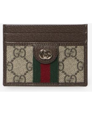 Gucci Ophidia Card Holder - Natural