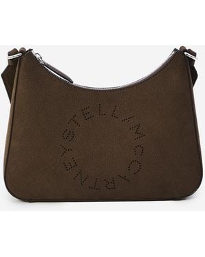 Stella McCartney Alter Suede Hobo Bag - Brown