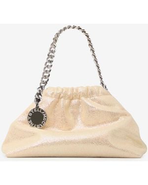 Stella McCartney Falabella Mini Drawstring Bag - Natural