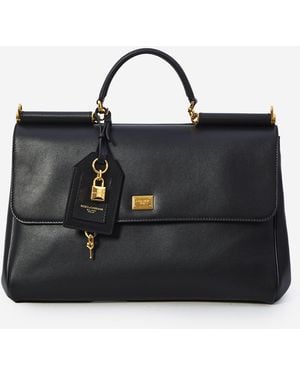 Dolce & Gabbana My Sicily Handbag Maxi - Black
