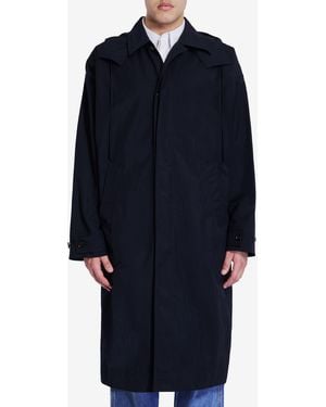 Bottega Veneta Trench Oversize - Blu
