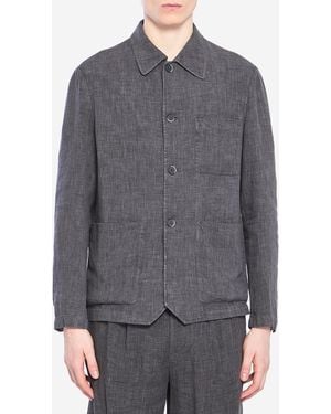 Barena Visal Simodo Overshirt - Grey