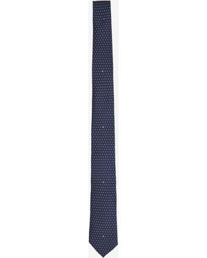Fendi Silk Tie - Blue