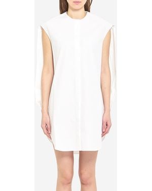 Jacquemus Berlingot Midi Dress - White