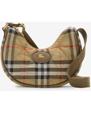 Burberry Horseshoe Crossbody Bag - Natural