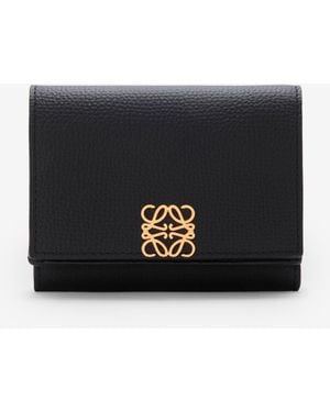 Loewe Trifold Wallet With Anagram - White