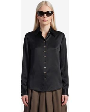 KHAITE Ivy Shirt - Black