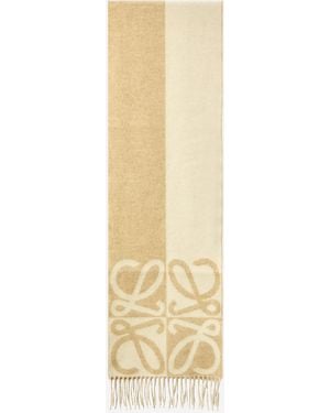 Loewe Sciarpa Anagram - Metallizzato