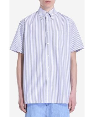 Valentino Garavani Striped Shirt - Blue