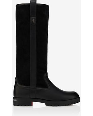 Christian Louboutin Stivali Slouch - Nero