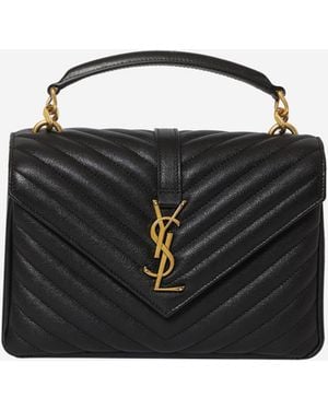 Saint Laurent College Medium Bag - Black