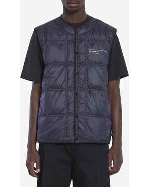 Moncler Gilet Imbottito Vaile - Blu
