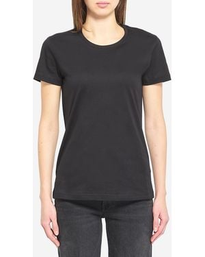 Moncler Cotton Jersey Tshirt - Black